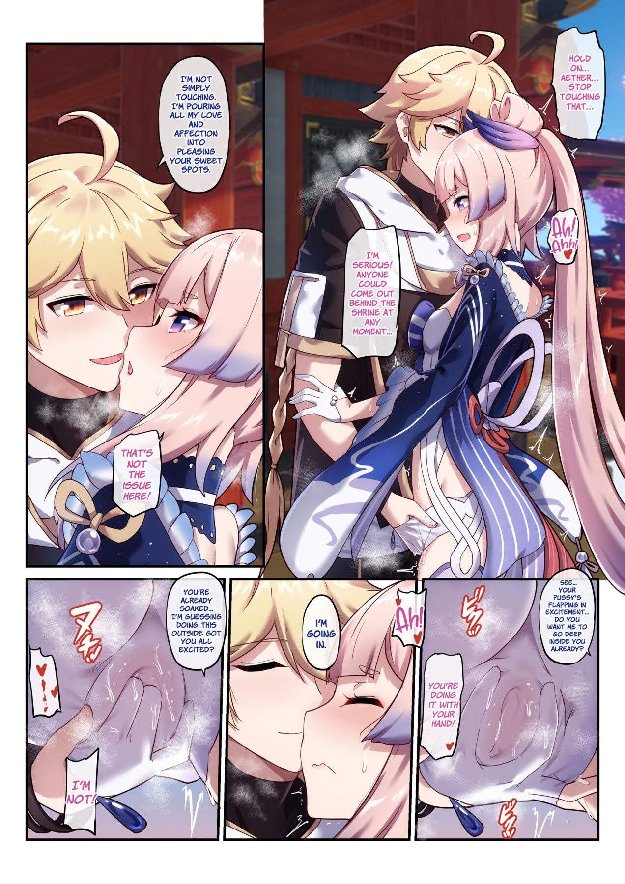 Hentai Manga Comic-Kokomi and Miko ~ Love is war-Read-7